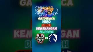 Gatotkaca hero kunci kemenangan di match AE VS TLID ✍️🥶🔥 wiamungtzy alterigo teamliquid mplid [upl. by Warren124]