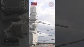 USS John Finn DDG 113 Conducts Live Fire Gunnery Exercise no1trending marines military [upl. by Eyram]