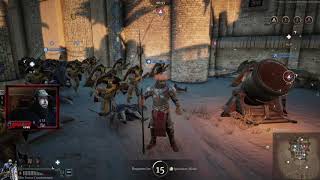 Conquerors Blade  Elite Imperial Pikemen  Brutal loss  So close but not enough [upl. by Nakah]