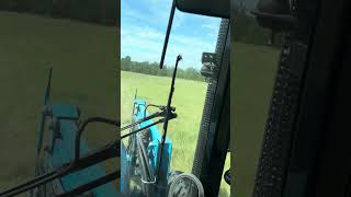 LS MT 573 and the Frontier By John Deere DM 5060 Disc Mower farmequipment agriculture farming [upl. by Annhoj]