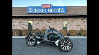 2020 CanAm Ryker Rally Edition 900 ACE 3Cylinder CVT Trans Low Miles  8995 [upl. by Kabob]