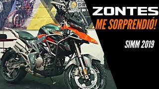 Zontes X310 y T310 Alucinantes  Primeras impresiones SIMM2019 [upl. by Anirol60]