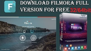 How to download and crack Filmora full version for free 32bit64bit [upl. by Button]