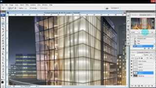 Architecture Illustrations Frosted Glass via Photoshop [upl. by Eded456]