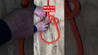 The bowline knot is both easy to tie and untie [upl. by Scotti]