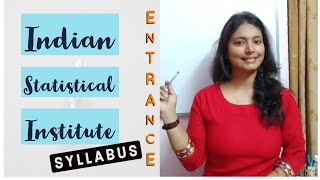 MSc Maths ISI  Syllabus  Entrance Test  Important Dates [upl. by Yrrac]