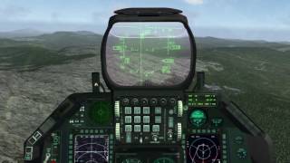 SA10 mountains and Mavericks  boresight handling  Falcon 4 BMS [upl. by Henarat]