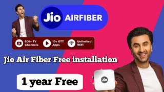 Jio AirFiber New Diwali Offer  1 Year Free AirFiber Offer  Jio Diwali Offer 2024  air fiber 5g [upl. by Pandora]