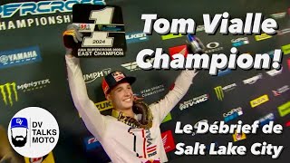 DV Talks Moto Le débrief du Supercross de Salt Lake City [upl. by Nessah]