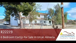 R22219 Large cortijo with 25000m² of land in Urcal Huercal Overa [upl. by Hanahs]