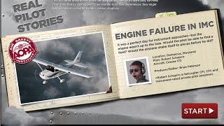 Real Pilot Story Engine Failure in IMC [upl. by Aidyl334]