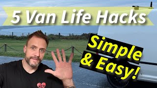 5 Beginner Van Life Hacks You Need to Know Before Hitting the Road [upl. by Samara]