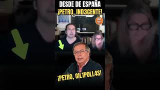 ¡MENSAJE A PETRO DESDE ESPAÑAnoticias españa colombia video videos [upl. by Novj]