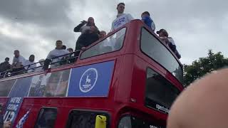 Hartlepool United Promotion Parade 2021 [upl. by Ycak]