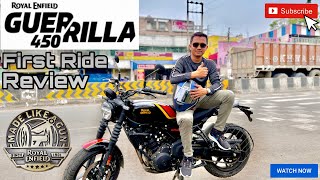 2024 Royal Enfield Guerrilla 450 Ride Review [upl. by Nolan559]