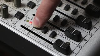 How to use a Behringer UB2222FXPRO mixer for live sound reinforcement [upl. by Woodberry]