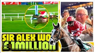 Sir Alex Ferguson pocket almost £1M His horse claim victory Bahrain International Trophy [upl. by Sirrot]