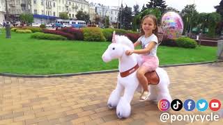 Ultimate Big Gift born  PonyCycle ride on horse toy [upl. by Clere786]