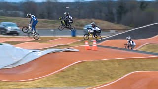 Riding the New Rock Hill BMX SX Track [upl. by Anifled376]