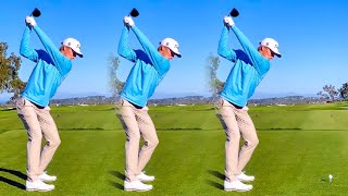 WILL ZALATORIS GOLF SWING  SLOW MOTION [upl. by Morel]