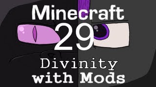 Minecraft Divinity with Mods29 Weird Village Defender [upl. by Aiello]