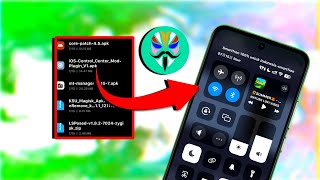 iOS CONTROL CENTER PLUGIN UI MOD VERSION SUPPORT MIUIHYPEROS 2024🔥  PART 2 [upl. by Durrell995]