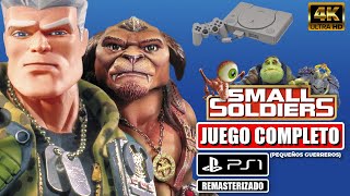 PEQUEÑOS GUERREROS 4K Juego Completo de la Pelicula en ESPAÑOL  Small Soldiers FULL GAME PS1 [upl. by Pass]