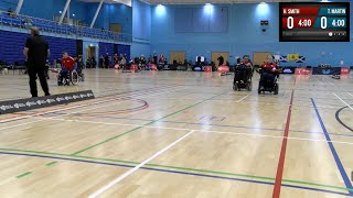 UK Boccia Championships 25112023 409 Harrison Smith DSF vs 408 Tomas Martin DSW BC4 [upl. by Sehguh]