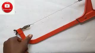 Do this to have the best homemade wire saw [upl. by Ardnas]