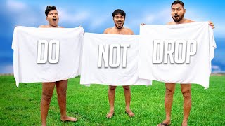 Dont Drop Towel Challenge Wins ₹1000  Mad Brothers [upl. by Airekahs]