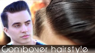 Comb Over Mens Hair  Classic Hairstyle Tutorial  Slikhaar TV [upl. by Toby]