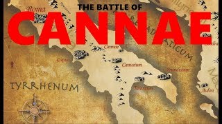 The Battle of Cannae Hannibal vs Rome History [upl. by Alokin]