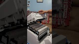 IColor 650 White Toner Unboxing part 4 [upl. by Enileve814]