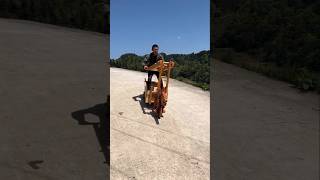 Handmade wooden dragon vehicle 🥰 shorts ytshorts [upl. by Anauqcaj259]