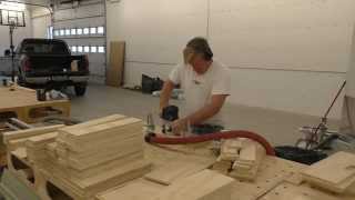 BUILDING A MOBILE WOODSHOP Part 27 Easy fast milling of drawer parts [upl. by Eintroc]