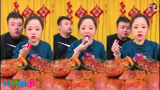 【Xiaoyu Mukbang】XIAOYU EATING SHOW。MUKBANG SATISFYING。Mukbang Chinese。N02。140122。3 [upl. by Atiuqel]