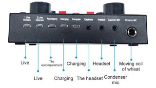 How to set up V8 Sound card for Live Streaming and Recording [upl. by Melena]