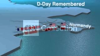 DDAY BEACHESMAP ANIMATION [upl. by Stavros418]