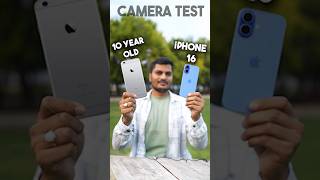 iPhone 16 vs iPhone 6 Plus Camera Test  10 Years Old iPhone ☠️☠️ shorts apple [upl. by Eneiluj]