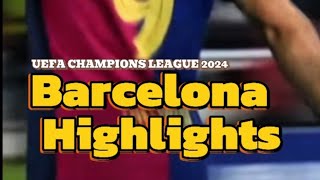 🔥 Barcelona vs Young Boys UCL ALL GOALS 2024 [upl. by Auqinimod]