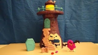 SCOOBYDOO CRYSTAL COVE FRIGHTHOUSE PLAYSET VIDEO TOY REVIEW [upl. by Ahseikal]