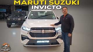 Maruti Suzuki Invicto  Better than Innova  By WNG marutisuzuki invicto [upl. by Iralam]