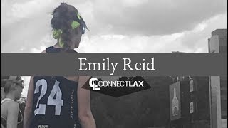 Emily Reid Lacrosse Highlights  CT 2020  Mid Draw [upl. by Silber]