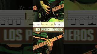 Los Prisioneros  Policías y Ladrones bass cover  tabs [upl. by Remo961]