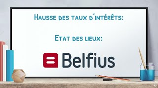 Comment Belfius Banque profite de la passivité de ses clients hausse des taux dintérêts [upl. by Brookner]