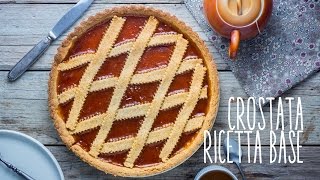 Come fare la crostata senza burro  Ricetta di base [upl. by Lurlene]