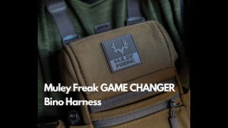 Muley Freak GAME CHANGER Bino Harness Review [upl. by Oberg]