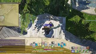 FFXIV Idyllshire Plaza Double Jump OOB [upl. by Areht547]