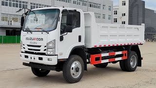 Isuzu ELF 190hp 4x4 dumper truck [upl. by Delaryd]