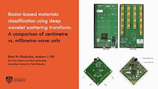 A demonstration of material classification using mmwave radars [upl. by Gleda]